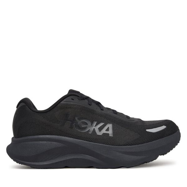 Buty do biegania Hoka. Czarne buty do biegania HOKA, bez wzorów, bez zapięcia, do biegania. Za 649.99 zł.