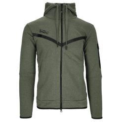 Bluza bawełniana KEEZA City. Zielone bluzy z kapturem KEEZA, m, bez wzorów, z bawełny, z kapturem. Za 127.00 zł.