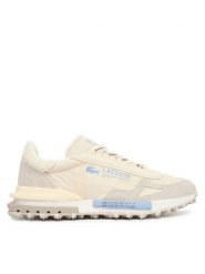 Lacoste Sneakersy Elite Active 51SMA0042 Szary. Szare buty sportowe casual LACOSTE, bez wzorów, ze skóry, bez zapięcia. Za 653.99 zł.