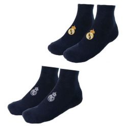 Skarpetki kibicowskie 2-pak Real Madryt. Niebieskie skarpety REAL MADRID, bez wzorów. Za 59.00 zł.