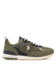 U.S. Polo Assn. Sneakersy TABRY007A Khaki. Brązowe buty sportowe casual U.S. Polo Assn., bez wzorów, z materiału, bez zapięcia. Za 199.99 zł.