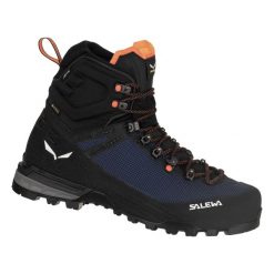 Buty Trekkingowe Męskie Salewa Ortlesdge Mid Gtx. Czarne buty trekkingowe Salewa, bez wzorów, z nylonu, bez zapięcia, trekkingowe. Za 1,455.00 zł.