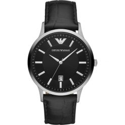 Emporio Armani - Zegarek AR11186. Czarne zegarki Emporio Armani, szklane. W wyprzedaży za 799.90 zł.