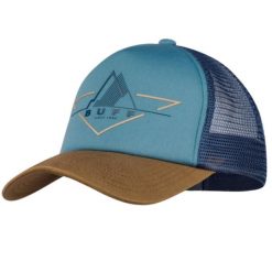 Czapka z daszkiem Unisex Buff Trucker Cap. Niebieskie czapki z daszkiem Buff, bez wzorów. Za 104.61 zł.