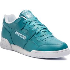 Buty Reebok - Workout Plus Mu DV4313 Mineral Mist/White. Niebieskie buty sportowe casual Reebok, bez wzorów, z materiału, bez zapięcia, reebok workout. W wyprzedaży za 269.00 zł.