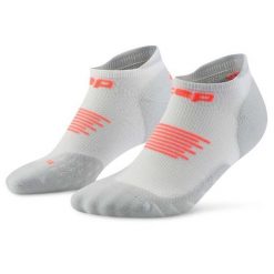 Męskie skarpety kompresyjne do biegania stopki sportowe Core Run. Szare odzież kompresyjna CEP, bez wzorów, z elastanu. Za 74.00 zł.