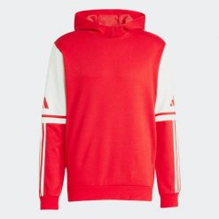 Bluza z kapturem adidas Squadra25. Białe bluzy Adidas, xl, bez wzorów, z kapturem. Za 169.00 zł.