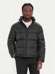 Calvin Klein Kurtka puchowa LV04LD529G Czarny Regular Fit. Czarne kurtki CALVIN KLEIN, l, bez wzorów, z puchu, bez kaptura. Za 1,099.00 zł.