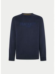 Hackett London Bluza w kolorze granatowym rozmiar: L. Niebieskie bluzy Hackett London, l, bez wzorów, bez kaptura. Za 168.06 zł.