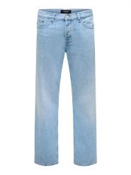 ONLY & SONS Dżinsy - Straight fit - w kolorze błękitnym rozmiar: W29/L30. Niebieskie jeansy Only & Sons, l. Za 124.95 zł.