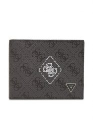 Guess Portfel SMMACT LEA24 Szary. Szare portfele Guess, z aplikacjami, ze skóry. Za 319.99 zł.