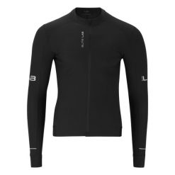 Dżersej z długim rękawem Elite Lab Elite X1. Czarne bluzy ELITE LAB, bez wzorów, z dżerseju, bez kaptura. W wyprzedaży za 356.00 zł.