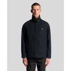 Kurtka myśliwska Lyle & Scott. Czarne kurtki LYLE AND SCOTT, l, bez wzorów, z materiału, bez kaptura. Za 623.50 zł.