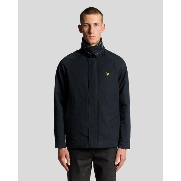 Kurtka myśliwska Lyle & Scott. Czarne kurtki LYLE AND SCOTT, l, bez wzorów, z materiału, bez kaptura. Za 623.50 zł.