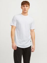 Jack & Jones Koszulka "Eona" w kolorze białym rozmiar: M. Białe bezrękawniki Jack & Jones, m, bez wzorów, z bawełny, bez kołnierzyka, bez ramiączek. Za 48.39 zł.