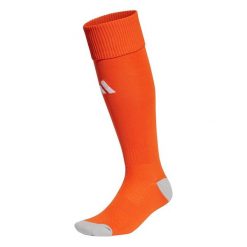 Getry piłkarskie Adidas Milano 23. Zielone legginsy długie sportowe Adidas, bez wzorów, do piłki nożnej. Za 32.19 zł.