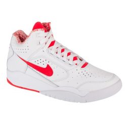 Buty sportowe Sneakersy męskie, Air Flight Mid. Białe buty sportowe casual Nike, bez wzorów, z gumy, bez zapięcia. Za 673.00 zł.
