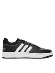 Adidas Sneakersy Hoops 3.0 Low Classic Vintage GY5432 Czarny. Czarne buty sportowe casual Adidas, bez wzorów, z materiału, bez zapięcia. Za 199.99 zł.
