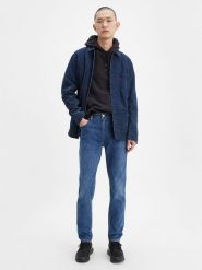 Levi´s Dżinsy "512" - Slim fit - w kolorze granatowym rozmiar: W33/L36. Niebieskie jeansy l. Za 225.57 zł.