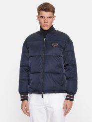 Armani Exchange Kurtka przejściowa 6RZB23 ZNJ7Z 1510 Granatowy Regular Fit. Niebieskie kurtki Armani Exchange, l, bez wzorów, z syntetyku, bez kaptura. Za 679.99 zł.