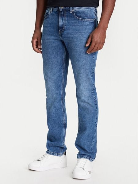 KARL LAGERFELD Jeansy 265840 553875 Niebieski Slim Fit. Niebieskie jeansy KARL LAGERFELD, m. Za 579.99 zł.