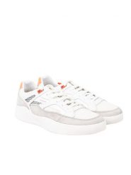 Geox Sneakersy "Colbyn A" | U947XB 04322 | Mężczyzna | Biały, Szary. Białe buty sportowe casual Geox, bez wzorów, z materiału, bez zapięcia. W wyprzedaży za 319.00 zł.