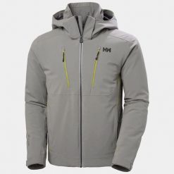 Kurtka Narciarska męska Helly Hansen Alpha 4.0 Jacket. Szare kurtki narciarskie i snowboardowe Helly Hansen, m, bez wzorów, narciarskie. Za 1,999.00 zł.