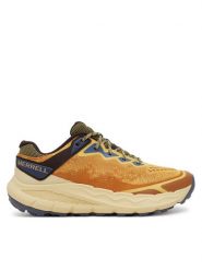 Merrell Sneakersy Nova 4 J068413 Pomarańczowy. Brązowe buty sportowe casual Merrell, bez wzorów, z materiału, bez zapięcia. Za 389.99 zł.