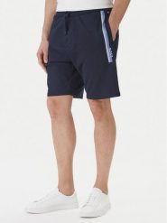 BOSS Szorty sportowe Authentic 50554778 Granatowy Regular Fit. Niebieskie krótkie spodenki sportowe Boss, m, bez wzorów, z bawełny. Za 339.99 zł.