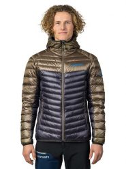 Hannah Kurtka puchowa w kolorze złoto-antracytowym rozmiar: L. Brązowe kurtki Hannah, l, bez wzorów, z puchu, bez kaptura. Za 717.99 zł.