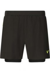 Szorty Virtus Ado. Czarne krótkie spodenki sportowe VIRTUS, m, bez wzorów, z materiału. Za 213.00 zł.