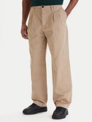 C.P. Company Spodnie materiałowe 20CMPA136A110458G Beżowy Loose Fit. Brązowe spodnie materiałowe C.P. Company, m, bez wzorów, z bawełny. Za 1,139.00 zł.