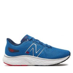 Buty do biegania New Balance. Niebieskie buty do biegania New Balance, bez wzorów, bez zapięcia, do biegania. Za 419.99 zł.