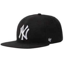 Czapka z daszkiem męska 47 Brand MLB New York Yankees No Shot Cap. Czarne czapki z daszkiem 47 Brand, bez wzorów, z materiału. Za 119.99 zł.