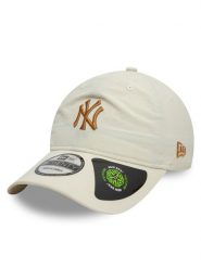 New Era Czapka z daszkiem New York Yankees Recycled 9Twenty 60595203 Écru. Czapki z daszkiem New Era, bez wzorów, z materiału. Za 89.99 zł.