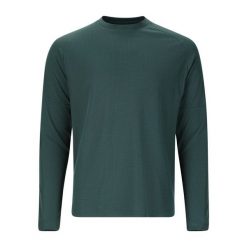 Dżersej z długim rękawem Endurance. Zielone bluzy Endurance, bez wzorów, z dżerseju, bez kaptura. Za 179.00 zł.