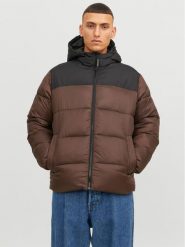 Jack&Jones Kurtka zimowa 12235859 Brązowy Regular Fit. Brązowe kurtki Jack&Jones, na zimę, m, bez wzorów, z syntetyku, bez kaptura. Za 179.99 zł.