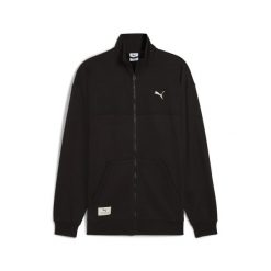 Męska bluza dresowa PUMA Class Pinnacle PUMA. Czarne kurtki do biegania Puma, m, bez wzorów, z dresówki, bez kaptura, do biegania. Za 279.00 zł.