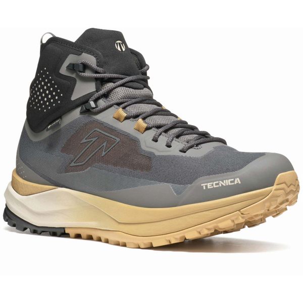 Buty trekkingowe męskie Tecnica Spark S Mid Gtx. Brązowe buty trekkingowe TECNICA, bez wzorów, z materiału, za kostkę, bez zapięcia. Za 1,029.99 zł.