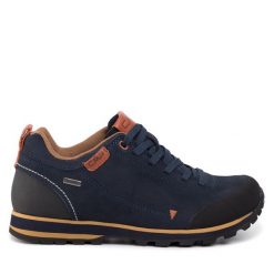 Trekkingi CMP. Niebieskie buty trekkingowe CMP, bez wzorów, bez zapięcia. Za 299.99 zł.