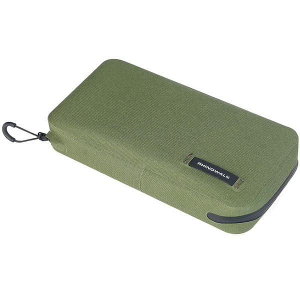 Portfel rowerowy wodoodporny etui Rhinowalk SK900 organizer. Zielone portfele RHINOWALK, bez wzorów. Za 149.00 zł.