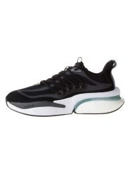 Adidas Sneakersy "AlphaBoost V1" w kolorze czarnym rozmiar: 40 2/3. Czarne buty sportowe casual Adidas, bez wzorów, bez zapięcia. Za 241.56 zł.