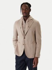 BOSS Marynarka C-Hanry 50562499 Khaki Slim Fit. Brązowe marynarki Boss, m, bez wzorów, z syntetyku. Za 2,399.00 zł.