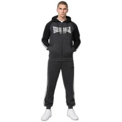 Bluza z kapturem i zamkiem błyskawicznym o klasycznym kroju Lonsdale Glentruan. Czarne bluzy z kapturem Lonsdale, l, bez wzorów, z bawełny, z kapturem. Za 345.00 zł.