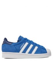 Adidas Sneakersy Superstar IF3643 Niebieski. Niebieskie buty sportowe casual Adidas, bez wzorów, ze skóry, bez zapięcia. Za 549.99 zł.