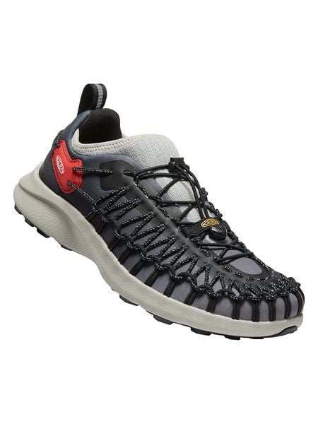 Keen Sneakersy "Uneek" w kolorze czarno-szarym rozmiar: 44,5. Czarne buty sportowe casual Keen, bez wzorów, bez zapięcia. Za 155.88 zł.