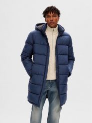 Selected Homme Kurtka zimowa 16089959 Granatowy Regular Fit. Niebieskie kurtki Selected Homme, na zimę, m, bez wzorów, z syntetyku, bez kaptura. Za 429.99 zł.