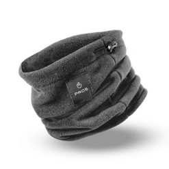 Komin zimowy polarowy PROS model 720. Czarne szaliki Pros, bez wzorów, z materiału. Za 35.99 zł.