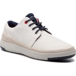 Sneakersy TOMMY HILFIGER - Light Material Mix Lace Up Shoe FM0FM02069 White 100. Buty sportowe casual marki Tommy Hilfiger. Za 539.00 zł.