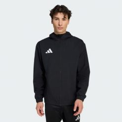 Kurtka Entrada26 All Weather. Białe kurtki Adidas, bez wzorów, bez kaptura. Za 259.00 zł.
